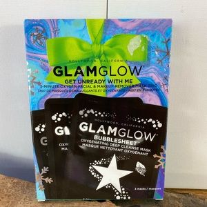SOLD - Glam Glow Bubblesheet Oxygenated Deep Cleanse Mask - 3 Masks